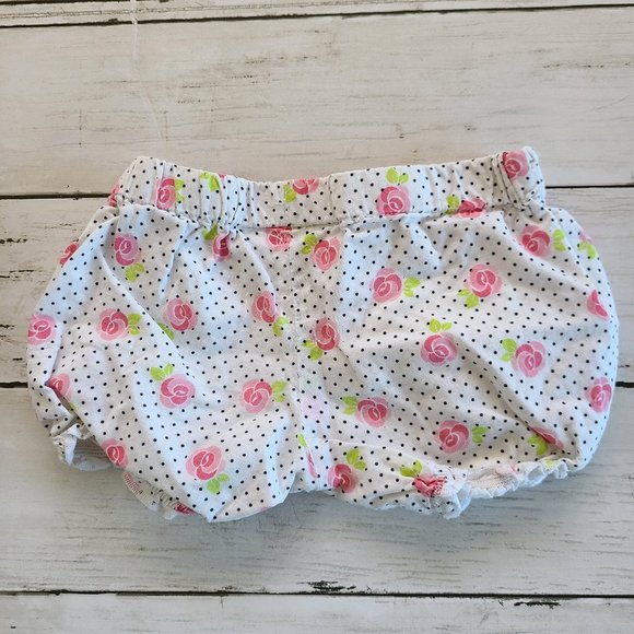 ♡ 5/$20 - Koala Baby Girl's Roses Polka Dot Diaper Cover Newborn - Picture 2 of 4